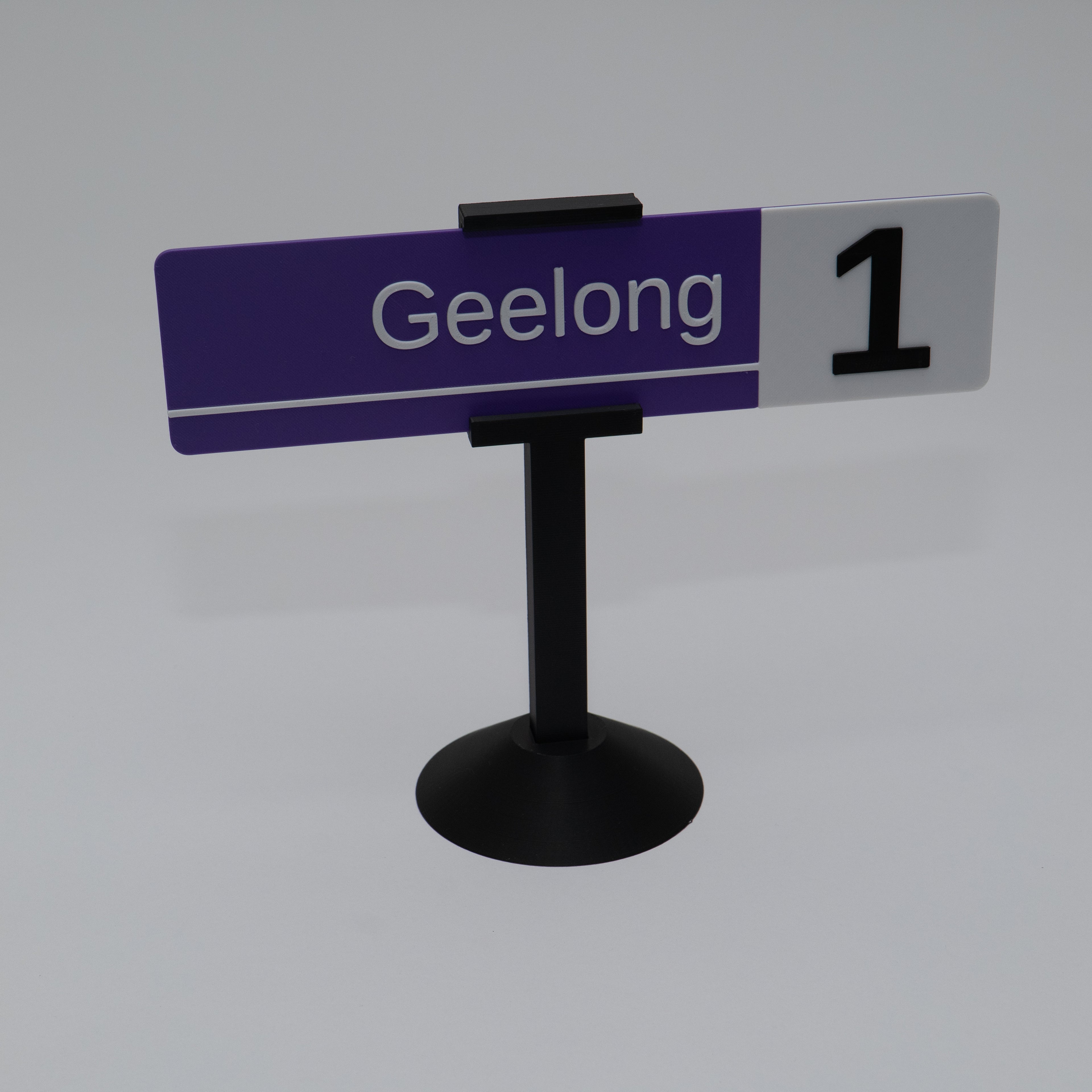 Desktop Stand for PT Station Signs