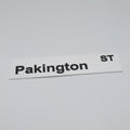 Custom Desktop Street Sign
